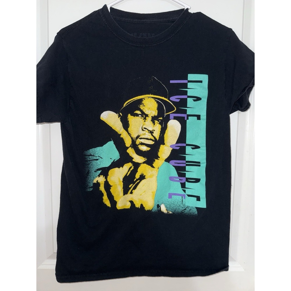 Ice Cube  Short Sleeve T-Shirt Size Small S / 2000s Vintage  Rap Hip‎ Hop